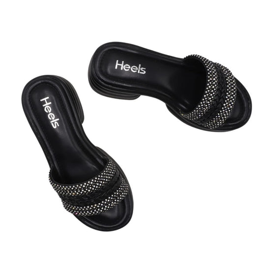 Black Casual Slipper L00760064