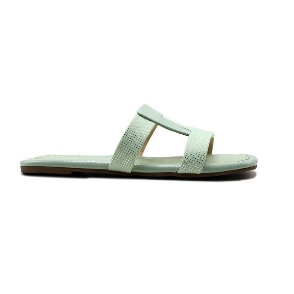 Mint Green Casual Slipper L00000025