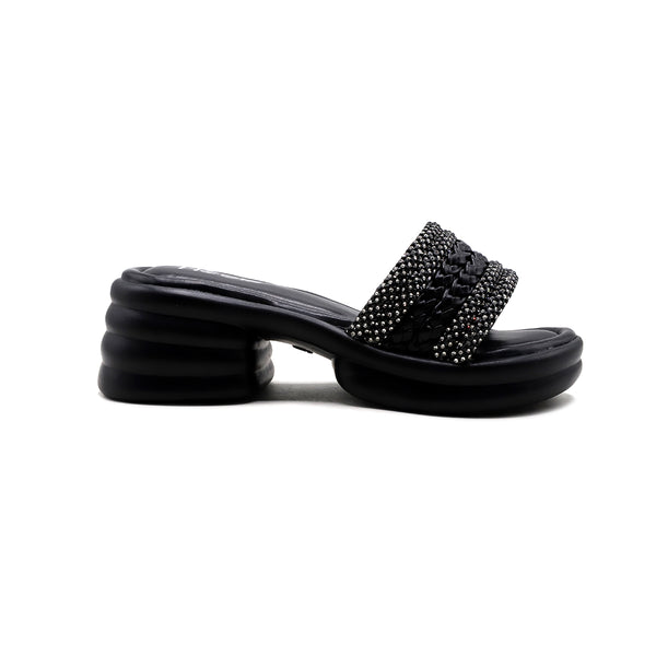 Black Casual Slipper L00760064