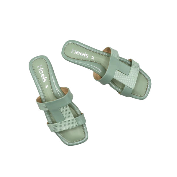 Mint Green Casual Slipper L00000025